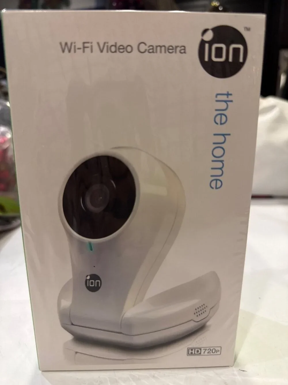 iON The Home Wi-Fi Video Camera HD 720P Two-Way Audio Night & Day Streaming